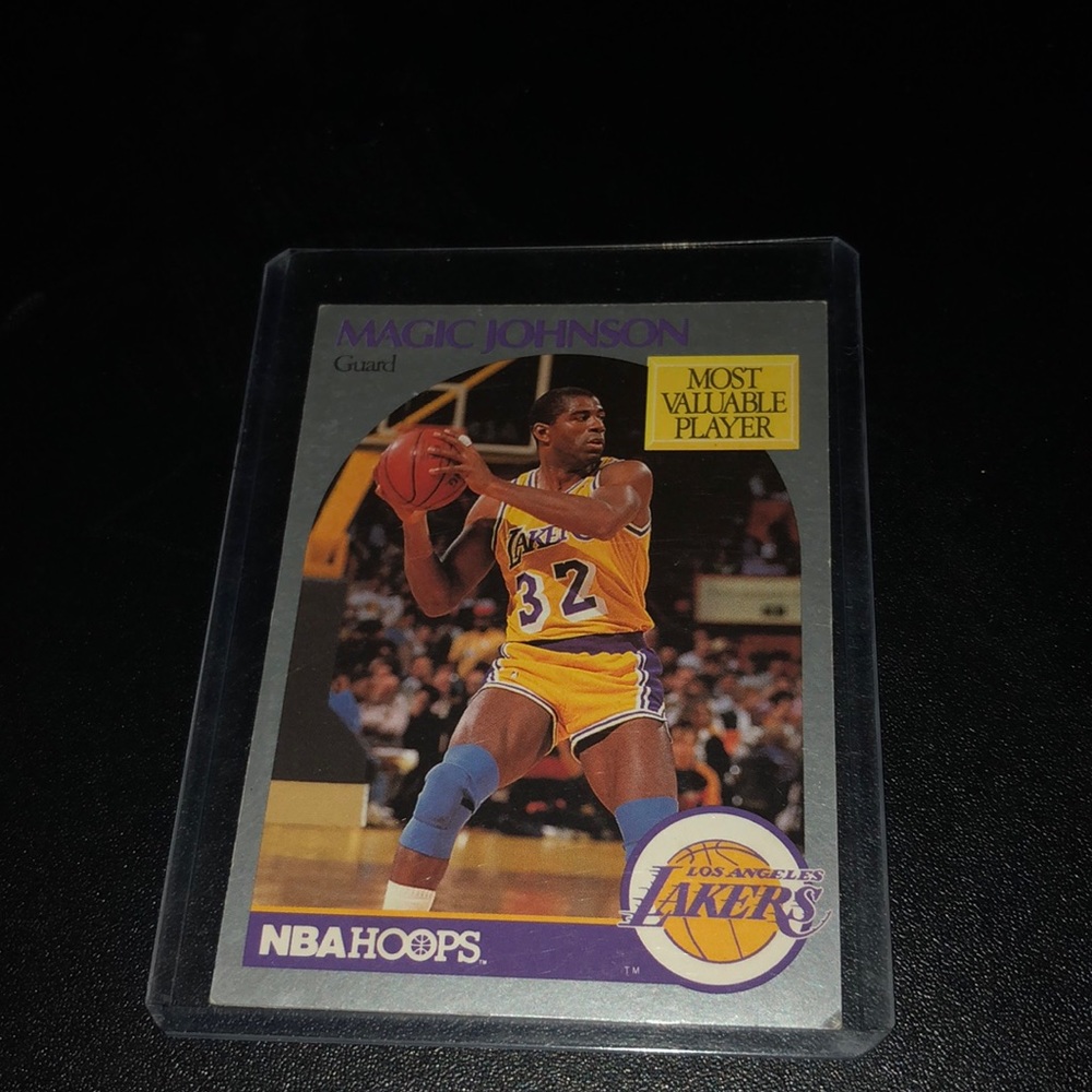 Magic Johnson (most valuable MVP ) Basketball card